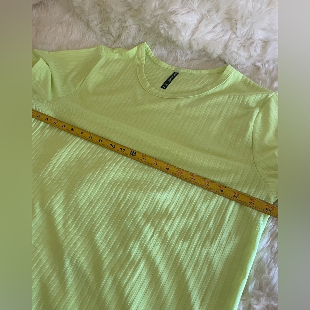 Crazy Train Neon Ribbed Top - Picture 6 of 7